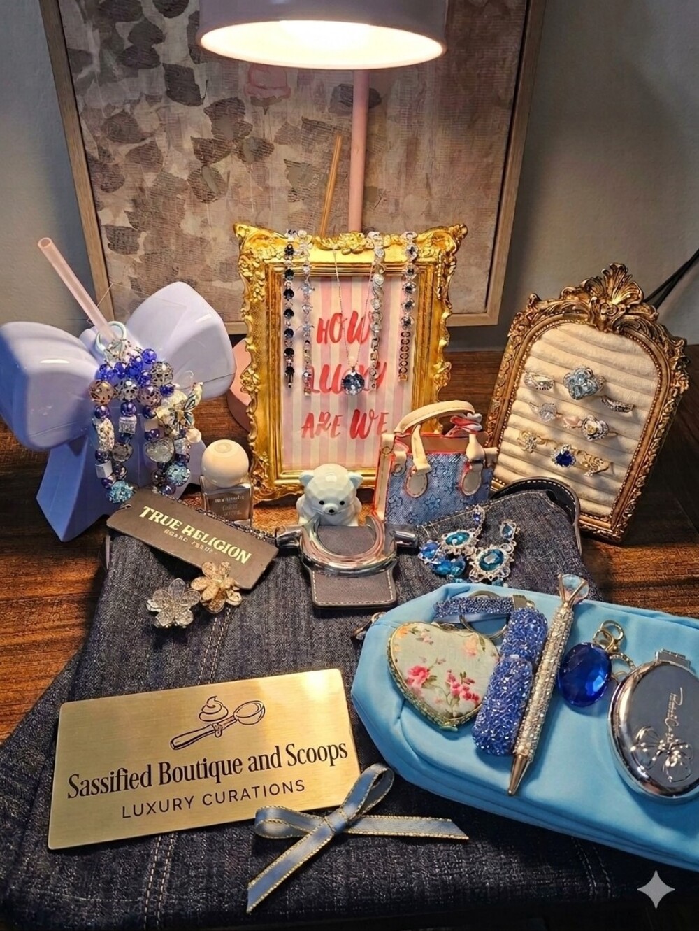 Sassified Noutique Presents NwT True Religion Authentic Gift Blind Box Bundle